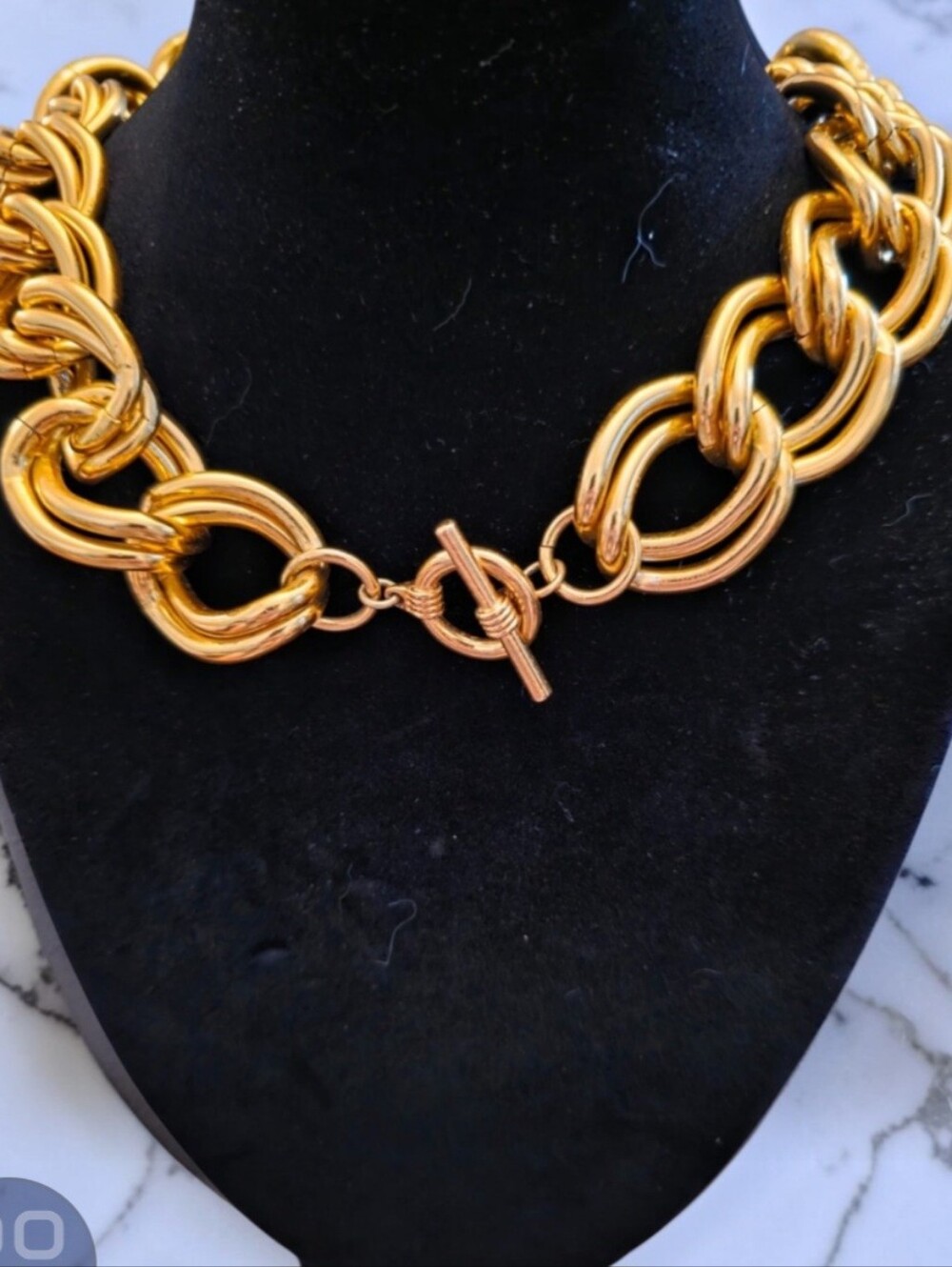 NWOT Women's Double Chain Neckace - Picture 2 of 6